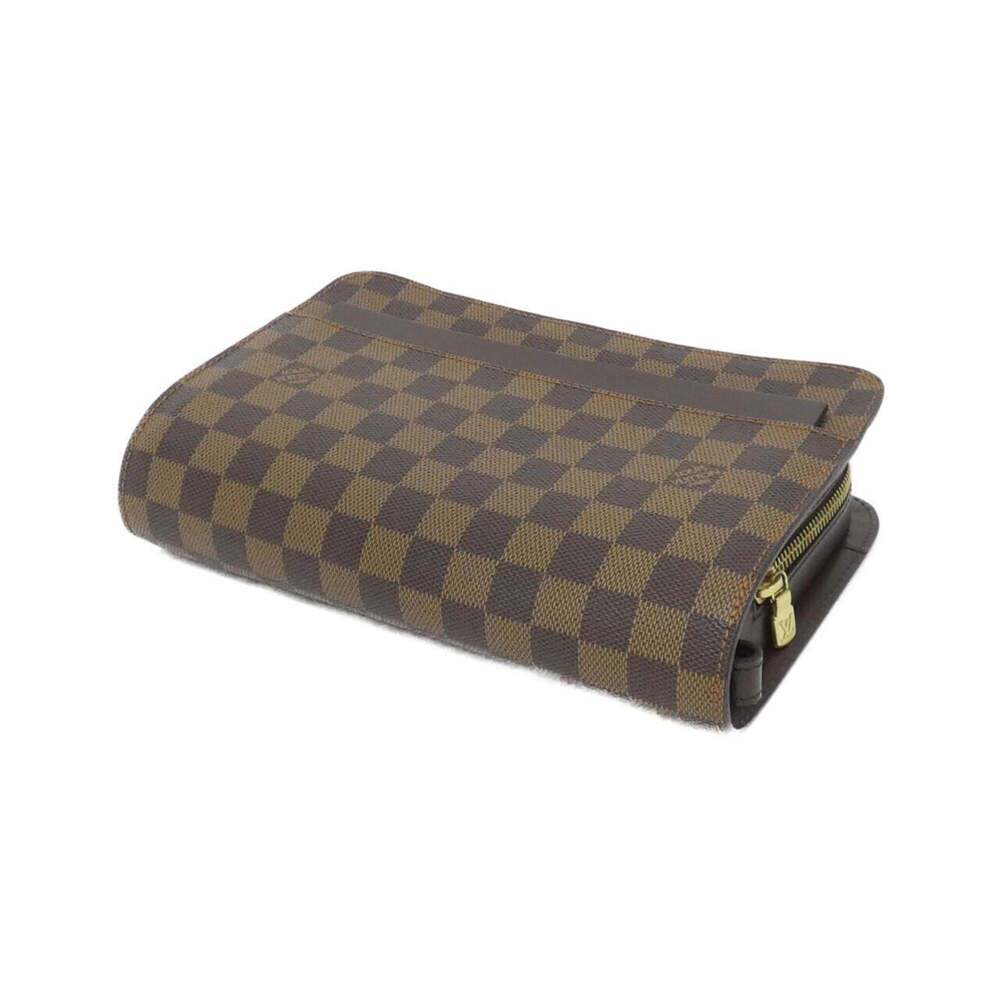 LOUIS VUITTON Authentic Brown Damier Clutch Bag - Picture 3 of 9